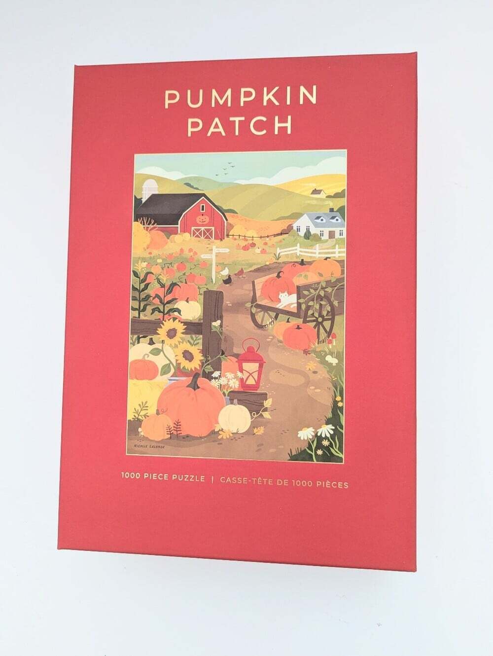 NEW IN BOX Hobbry "Pumpkin Patch" 1000-Piece Puzzle